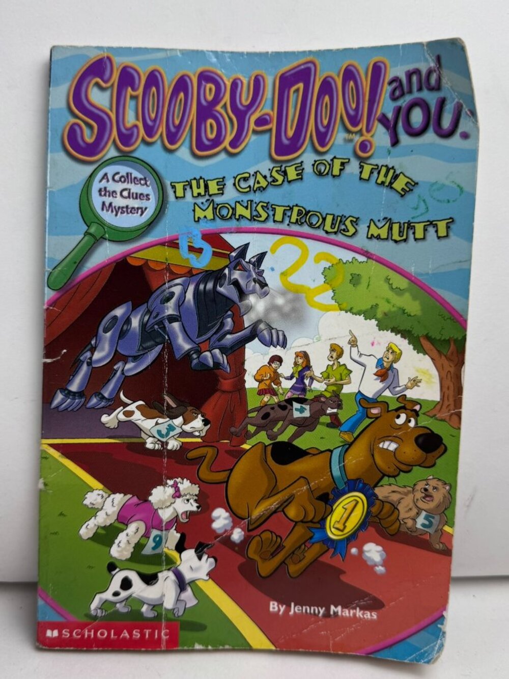 Scooby-Doo And You The Case Of The Monstrous Mutt Scholastic Paperback Book 2001